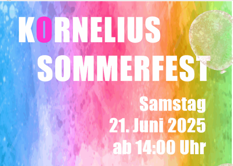Sommerfest und 50 Jahre Korneliuskirche!!